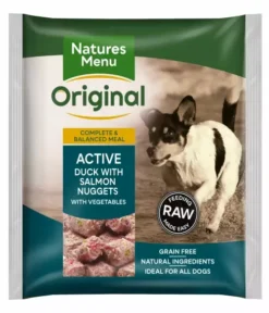 Natures Menu Active Dog Frozen Bite Size Nuggets