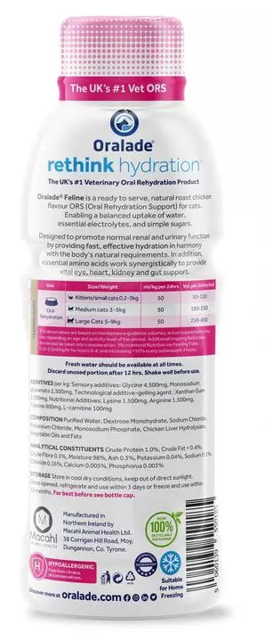 Oralade RF Support For Cats 2 Oralade RF Support For Cats - Image 2