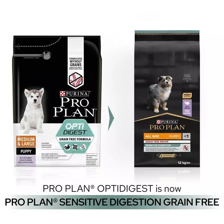 PRO PLAN Sensitive Digestion Grain Free Turkey Puppy Food 2 PRO PLAN Sensitive Digestion Grain Free Turkey Puppy Food - Image 2