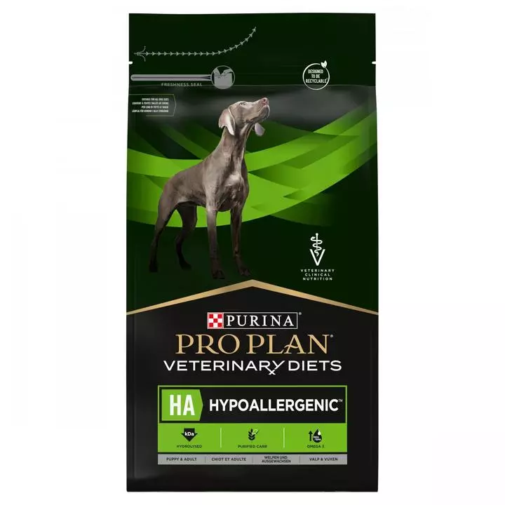 PRO PLAN VETERINARY DIETS HA Hypoallergenic Dry Dog Food 1 PRO PLAN VETERINARY DIETS HA Hypoallergenic Dry Dog Food