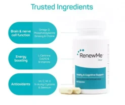 RenewMe™ Vitality & Cognitive Support Capsules For Cats & Dogs -Pet World Outlet Sales renewme vitality cognitive support capsules for cats dogs jtak.jpg