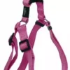Rogz Lumberjack Reflective Pink Nylon Step-in Dog Harness
