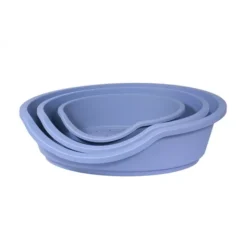 Rosewood Eco Line Plastic Pet Bed 80 Slate Blue For Dogs