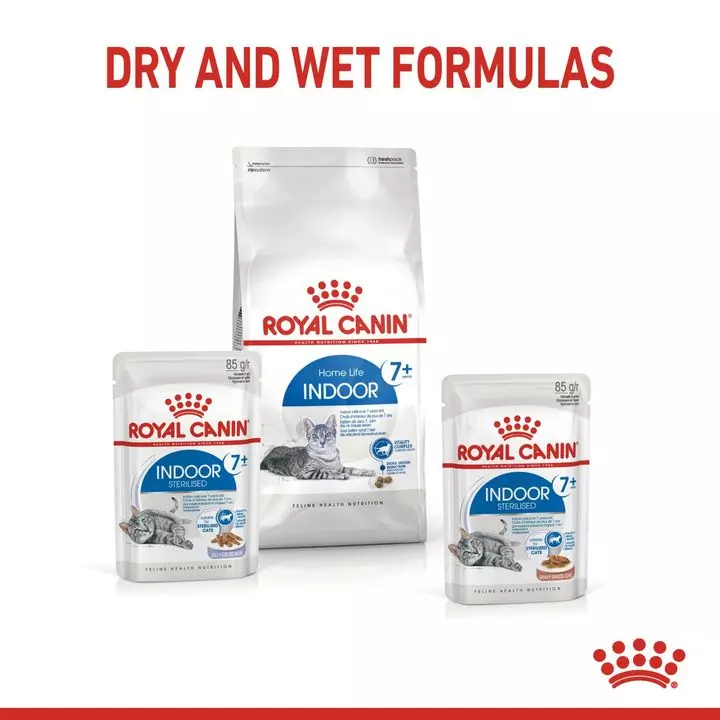 ROYAL CANIN® Indoor Sterilised Adult 7+ Wet Cat Food 6 ROYAL CANIN® Indoor Sterilised Adult 7+ Wet Cat Food - Image 6