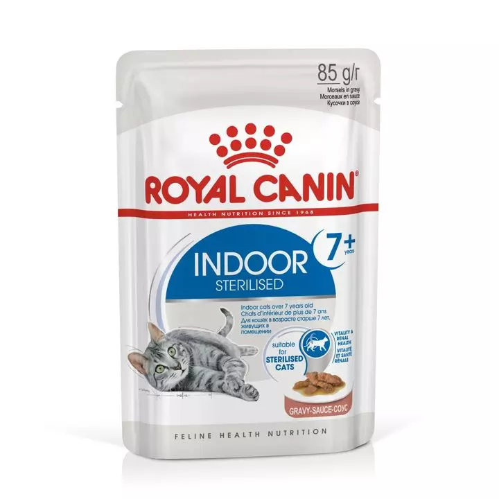 ROYAL CANIN® Indoor Sterilised Adult 7+ Wet Cat Food 2 ROYAL CANIN® Indoor Sterilised Adult 7+ Wet Cat Food - Image 2