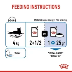 ROYAL CANIN® Indoor Sterilised Adult 7+ Wet Cat Food 17 ROYAL CANIN® Indoor Sterilised Adult 7+ Wet Cat Food -Pet World Outlet Sales royal canin indoor sterilised 7 wet cat food vcn9.jpg