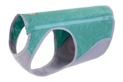 Ruffwear Swamp Cooler Zip Dog Cooling Vest Aurora Teal