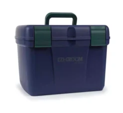 Shires Ezi-Groom Deluxe Grooming Box Navy