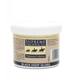 Supreme Products Black Hoof Gloss For Horses