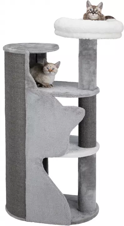 Trixie Abele Scratching Post Grey/White/Grey For Cats 1 Trixie Abele Scratching Post Grey/White/Grey For Cats