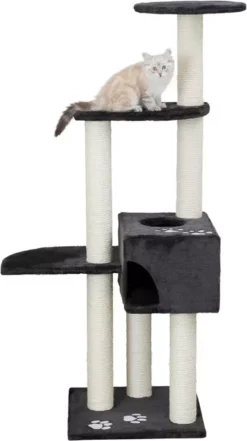 Trixie Alicante Scratching Post Anthracite For Cats