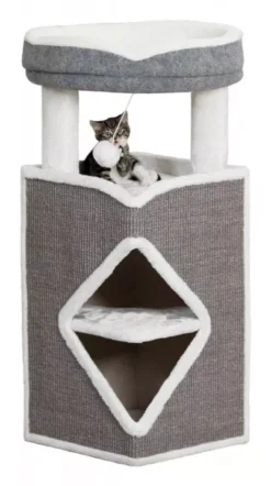 Trixie Arma Cat Tower Grey/White For Cats