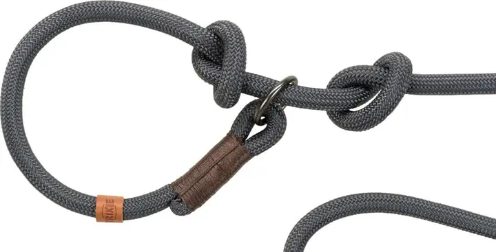 Trixie BE NORDIC Retriever Leash For Dogs Dark Grey/Brown 3 Trixie BE NORDIC Retriever Leash For Dogs Dark Grey/Brown - Image 3