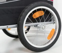 Trixie Bicycle Trailer For Dogs Black/Red -Pet World Outlet Sales trixie bicycle trailer for dogs blackred s2zn.jpg