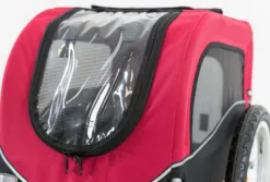 Trixie Bicycle Trailer For Dogs Black/Red -Pet World Outlet Sales trixie bicycle trailer for dogs blackred uwro.jpg