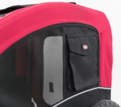 Trixie Bicycle Trailer For Dogs Black/Red -Pet World Outlet Sales trixie bicycle trailer for dogs blackred yh7h.jpg