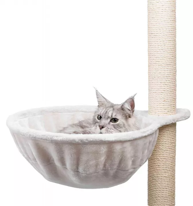 Trixie Cuddly Bag For Scratching Posts Extra Strong Light Grey 1 Trixie Cuddly Bag For Scratching Posts Extra Strong Light Grey