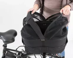 Trixie Dog Bicycle Basket For Wide Bike Racks Black 20 Trixie Dog Bicycle Basket For Wide Bike Racks Black -Pet World Outlet Sales trixie dog bicycle basket for wide bike racks black 6vcp.jpg