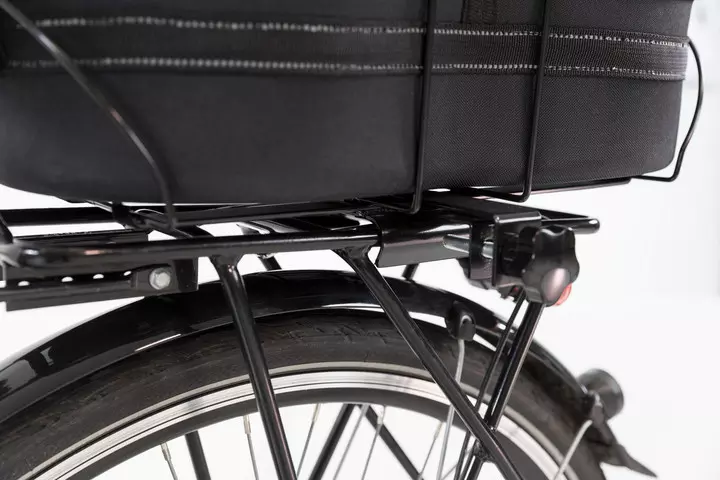 Trixie Dog Bicycle Basket For Wide Bike Racks Black 4 Trixie Dog Bicycle Basket For Wide Bike Racks Black - Image 4