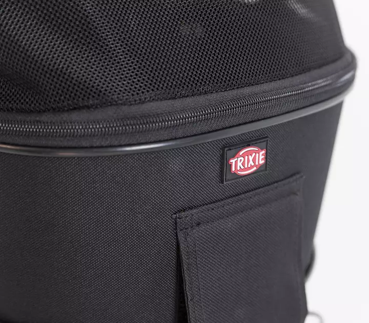 Trixie Dog Bicycle Basket For Wide Bike Racks Black 11 Trixie Dog Bicycle Basket For Wide Bike Racks Black - Image 11