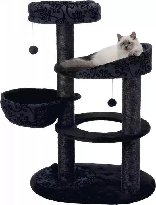 Trixie Filippo Scratching Post For Cats Black 1 Trixie Filippo Scratching Post For Cats Black