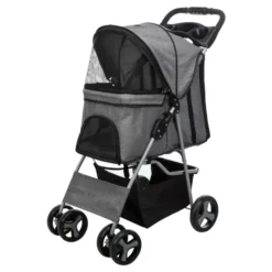 Trixie Grey Buggy For Dogs