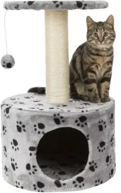 Trixie Junior Toledo Scratching Post For Cats Grey