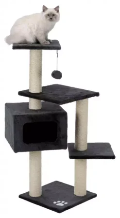 Trixie Palamos Scratching Post Anthracite For Cats