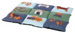 Trixie Patchwork Lying Mat Blue/Green For Dogs
