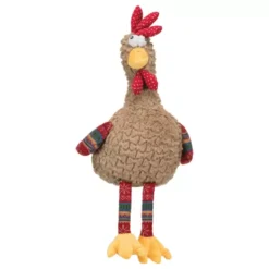 Trixie Plush Brown Rooster Toy For Dogs