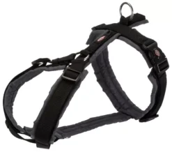 Trixie Premium Trekking Harness For Dogs 44 Cm/15 Mm Black & Graphite