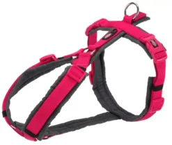 Trixie Premium Trekking Harness For Dogs 74 Cm/25 Mm Fuchsia & Graphite