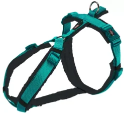 Trixie Premium Trekking Harness For Dogs 97 Cm/25 Mm Ocean & Graphite