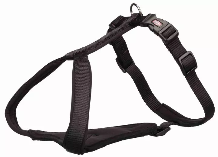 Trixie Premium Y Harness For Dogs 42 Cm/10 Mm Black 1 Trixie Premium Y Harness For Dogs 42 Cm/10 Mm Black