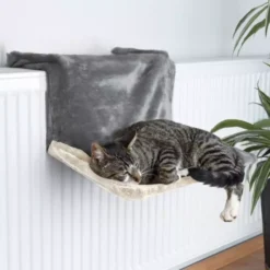 Trixie Light Grey Radiator Bed For Cats 7 Trixie Light Grey Radiator Bed For Cats -Pet World Outlet Sales trixie radiator bed harvey light grey for cats p1ng.jpg