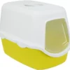 Trixie Vico Litter Tray With Hood For Cats Lime/White