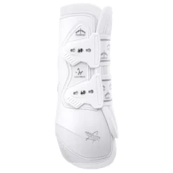 Veredus Absolute Dressage Elastic Rear Boots White