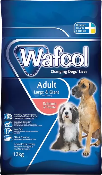 Wafcol Super Premium Salmon & Potato Large Breed Dog Food 1 Wafcol Super Premium Salmon & Potato Large Breed Dog Food