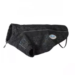Weatherbeeta Comfitec Reflective Print Active Dog Coat Black/Rainbow