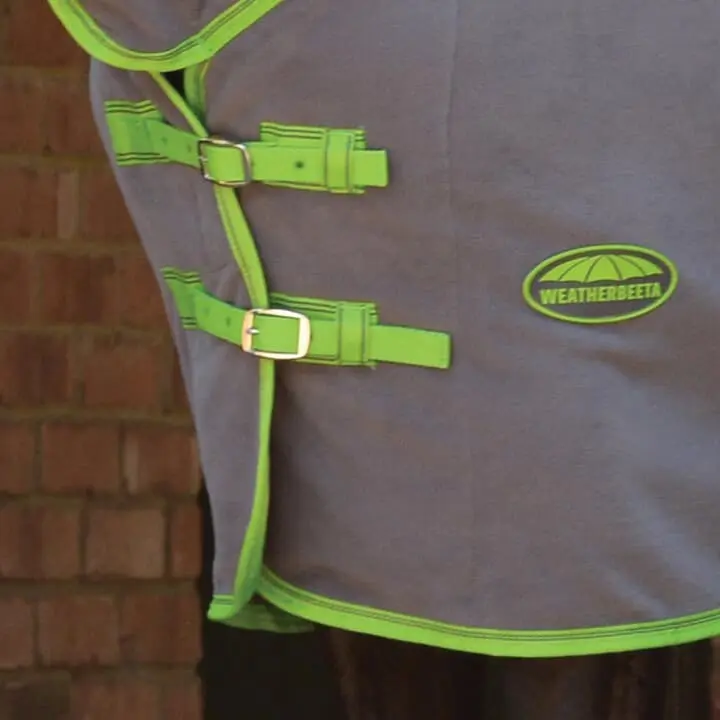 WeatherBeeta Fleece Cooler Combo Neck Navy/Red/White 2 WeatherBeeta Fleece Cooler Combo Neck Navy/Red/White - Image 2