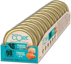 Wellness Core 98% Chicken & Salmon Wet Cat Food