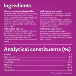 Whiskas 1+ Cat Pouches Tasty Mix Chefs Choice Mega Pack In Gravy -Pet World Outlet Sales whiskas 1 cat pouches tasty mix chefs choice mega pack in gravy rr1b.jpg