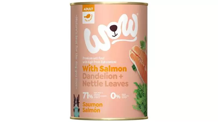 WOW Adult Dog Food Salmon Cans 1 WOW Adult Dog Food Salmon Cans