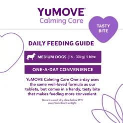 YuMOVE Calming Care One-a-Day For Dogs -Pet World Outlet Sales yumove calming care oneaday for dogs qfz9.jpg