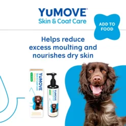 YuMOVE Skin & Coat Care Moulting For Adult Dogs -Pet World Outlet Sales yumove skin coat care moulting for adult dogs yj82.jpg