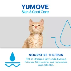 YuMOVE Skin & Coat Care Moulting For All Cats -Pet World Outlet Sales yumove skin coat care moulting for all cats 959s.jpg