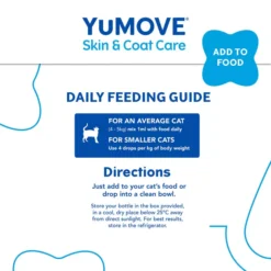 YuMOVE Skin & Coat Care Moulting For All Cats -Pet World Outlet Sales yumove skin coat care moulting for all cats pdyp.jpg